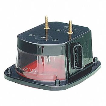 GROTE Stop/Turn/Tail Light Square Red 5-3/4 L, 2CWF8