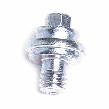 GROTE Bolt Silver Side Bolt Terminal PK2, 2CWY1