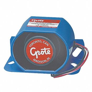 GROTE Back Up Alarm 107dB Blue 12-24V, 2CXB7
