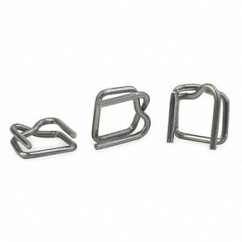 GRAINGER APPROVED Strapping Buckle Regular Duty PK1000, 2JFF2