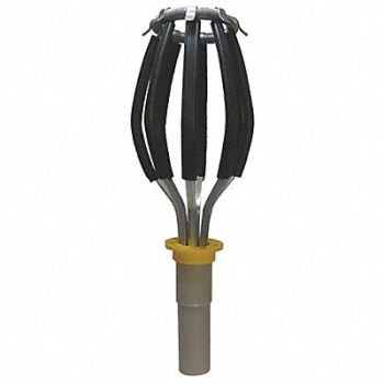 GRAINGER APPROVED Light Bulb Changer Head, 2D008