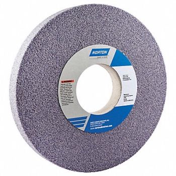 NORTON Grinding Wheel T1 10x1x3 AO 46G Med Prpl, 2D178
