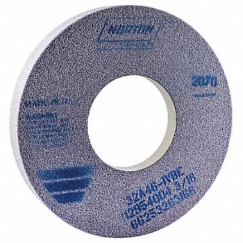 NORTON Grinding Wheel 12x1.5x5 Rec 1/S 7.5x1/2, 2D215