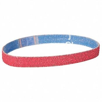 NORTON J5555 Sanding Belt 24 in L 1/2 in W 50 G, 2D523