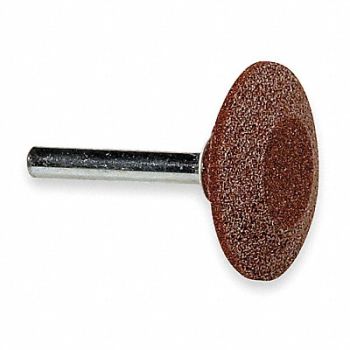 NORTON VitrifiedMountedPoint 1-5/8 x 3/8in 60G, 2D831