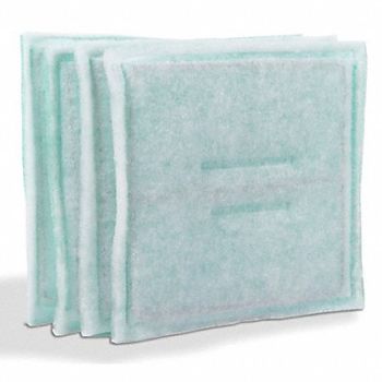 EXTRACT-ALL Air Cleaner Filter MERV 6 12x12x.1 4PK, 2DBW5