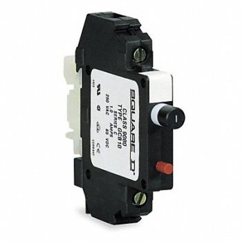 SQUARE D Circuit Protector 4 A 16 AWG 10 AWG, 2DC68