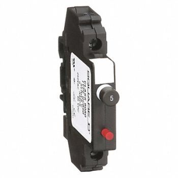 SQUARE D Circuit Protector 5 A 16 AWG 10 AWG, 2DC69
