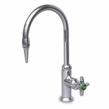 WATERSAVER FAUCET COMPANY Gooseneck Chrome Brass 2.2gpm, 2DCH8