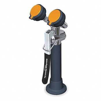 WATERSAVER FAUCET COMPANY Eyewash w/Drench Hose Deck Flange 4-1/8W, 2DCJ7