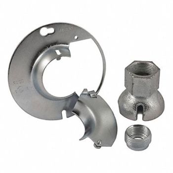 RACO Swivel Fixture Cover Octagon with Pipe, 2DCR5