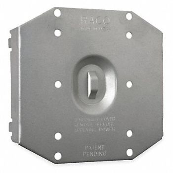 RACO Electrical Box Cover Octagon Raised, 2DCU2