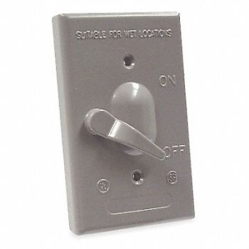 BELL Weatherproof Cover with Lever Switch, 2DCV2