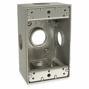 BELL Weatherproof Box 3/4 in Hub 4.5, 2DCV6