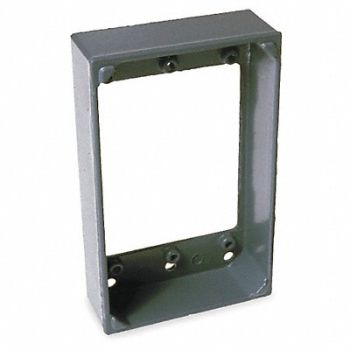 BELL Extnsion Box Alum For 1-Gang Elctrcl Box, 2DCW7
