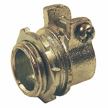 RACO Connector Iron Trade Size 3/8in, 2DDE4