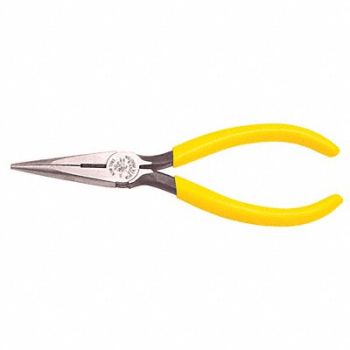 KLEIN TOOLS Long Nose Plier 7-3/16 L Serrated, 2DEW5