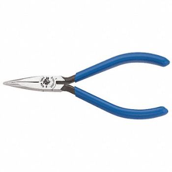 KLEIN TOOLS Needle Nose Plier 4-13/16 L Serrated, 2DEY4