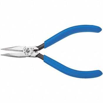 KLEIN TOOLS Needle Nose Plier 4-13/16 L Smooth, 2DEY5