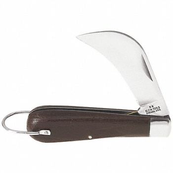 KLEIN TOOLS Pkt Knife 2-5/8 SS Hawkbill Blade, 2DFF6