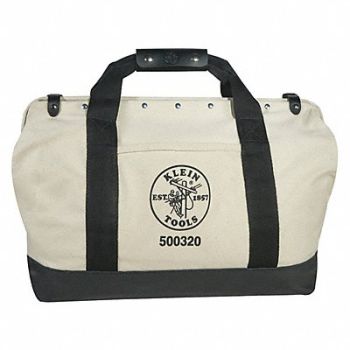 KLEIN TOOLS Tool Bag Canvas General Purpose, 2DFL6