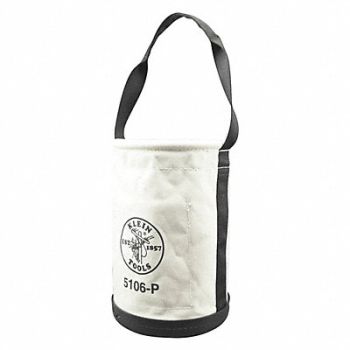 KLEIN TOOLS Bucket Bag Canvas Straight Wall OffWhite, 2DFN9