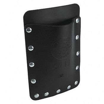 KLEIN TOOLS Black Tool Pouch Leather, 2DFP6