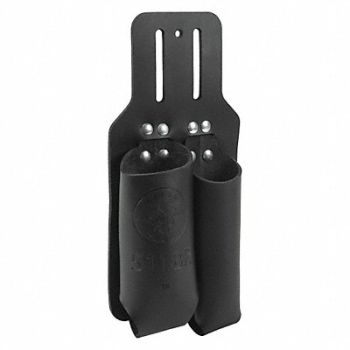 KLEIN TOOLS Black Tool Holster Leather, 2DFP8