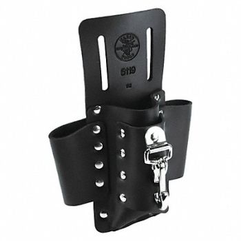KLEIN TOOLS Black Tool Holster Leather, 2DFR2