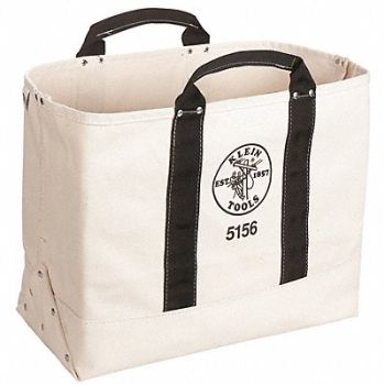 KLEIN TOOLS Tool Tote Canvas General Purpose, 2DFT5