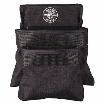 KLEIN TOOLS Black Tool Pouch Ballistic Nylon, 2DFV4