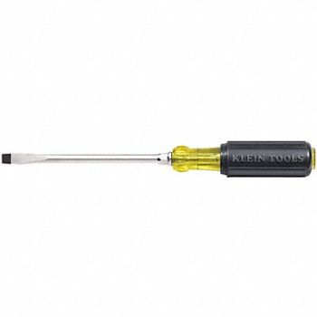 KLEIN TOOLS Slotted Screwdriver 3/8 in, 2DFX8