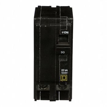 SQUARE D Circuit Breaker 90A Plug In 120/240V 2P, 2DG75