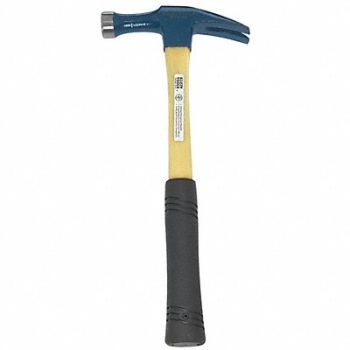 KLEIN TOOLS Hammer Electricians Straight-Claw 18oz, 2DGD9