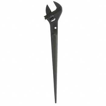 KLEIN TOOLS Spud Wrench Open End HdSz 1-1/2, 2DGH4