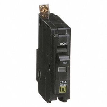 SQUARE D Circuit Breaker 30A Bolt On 120/240V 1P, 2DM48