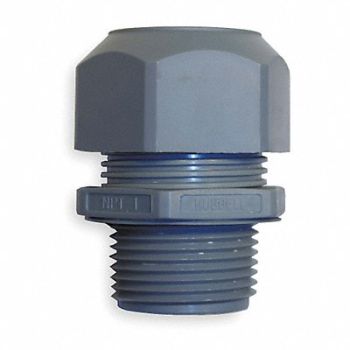 HUBBELL WIRING DEVICE-KELLEMS Connector Nylon, 2DPG1