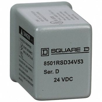 SCHNEIDER H8060 Sealed Relay 14 Pin Square 24VDC, 2DW71
