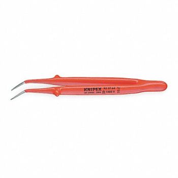 KNIPEX Insulated Tweezer Bent 6 In, 2DYZ7