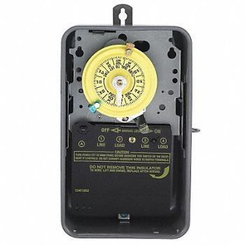 INTERMATIC Electromechanical Timer 24 Hour Dpst, 2E259