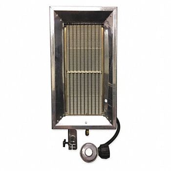 RE-VERBER-RAY Tank Top Portable Gas Heater 32000BtuH, 2E393