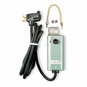 JOHNSON CONTROLS Portable Heat Tstat Analog NP 95/35F, 2E535