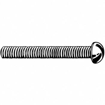 GRAINGER APPROVED MS #10-24 Zinc Plated 1/2 L 100PK, 2EA63