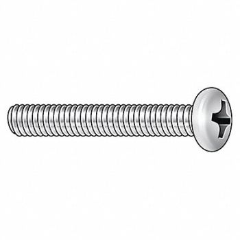 GRAINGER APPROVED MS 1/4 -20 ZP PH 2 3/4 L 100PK, 2EE77