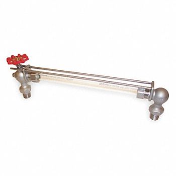 APOLLO Water Gauge Pipe Size 1/2 MNPT, 2EER9