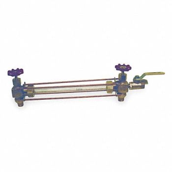 APOLLO Water Gauge Automatic 1/2 In MNPT Bronze, 2EEU3