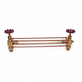 APOLLO Water Gauge Automatic 1/2 In MNPT Bronze, 2EEU6