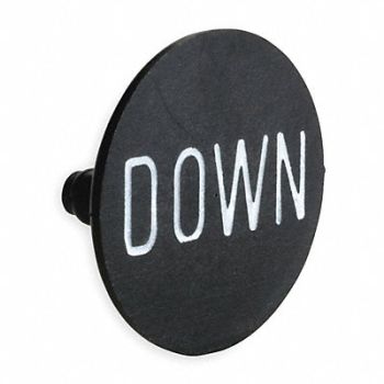 SCHNEIDER ELECTRIC Round Legend Insert Down F/9001 Type B, 2EJ97