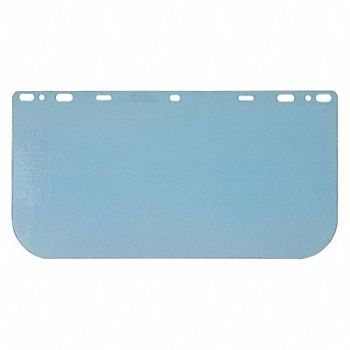 MCR SAFETY Faceshield Visor Polycarb Clr 8x15-1/2in, 2ELR5