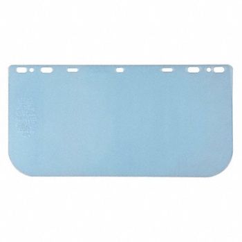 MCR SAFETY Faceshield Visor PETG 8x16, 2ELR2